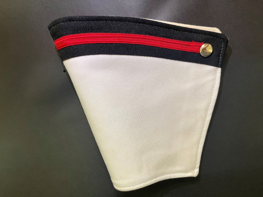 Lot of 98 Red & White Used Marching Band Uniforms Including Hats, Plumes & Gauntlets