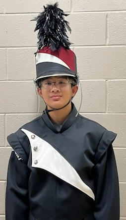 149 Red, White and Black DeMoulin Marching Band Jackets
