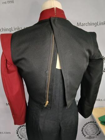 149 Red, White and Black DeMoulin Marching Band Jackets
