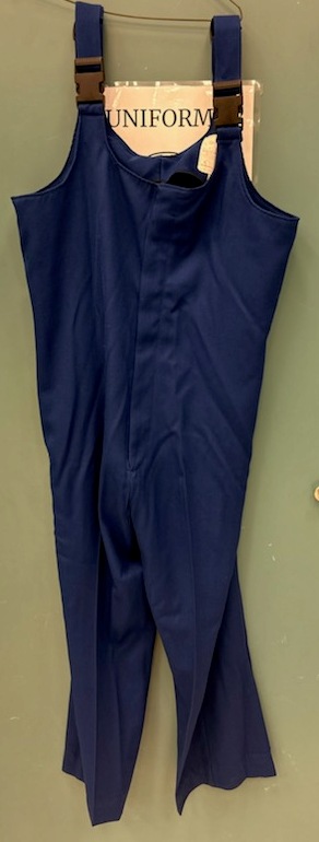 Set of 105 Red, White and Blue used Marching Band Uniforms in excellent condition with lots of extra