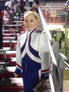 Set of 55+ Blue, Red and White Band Uniforms