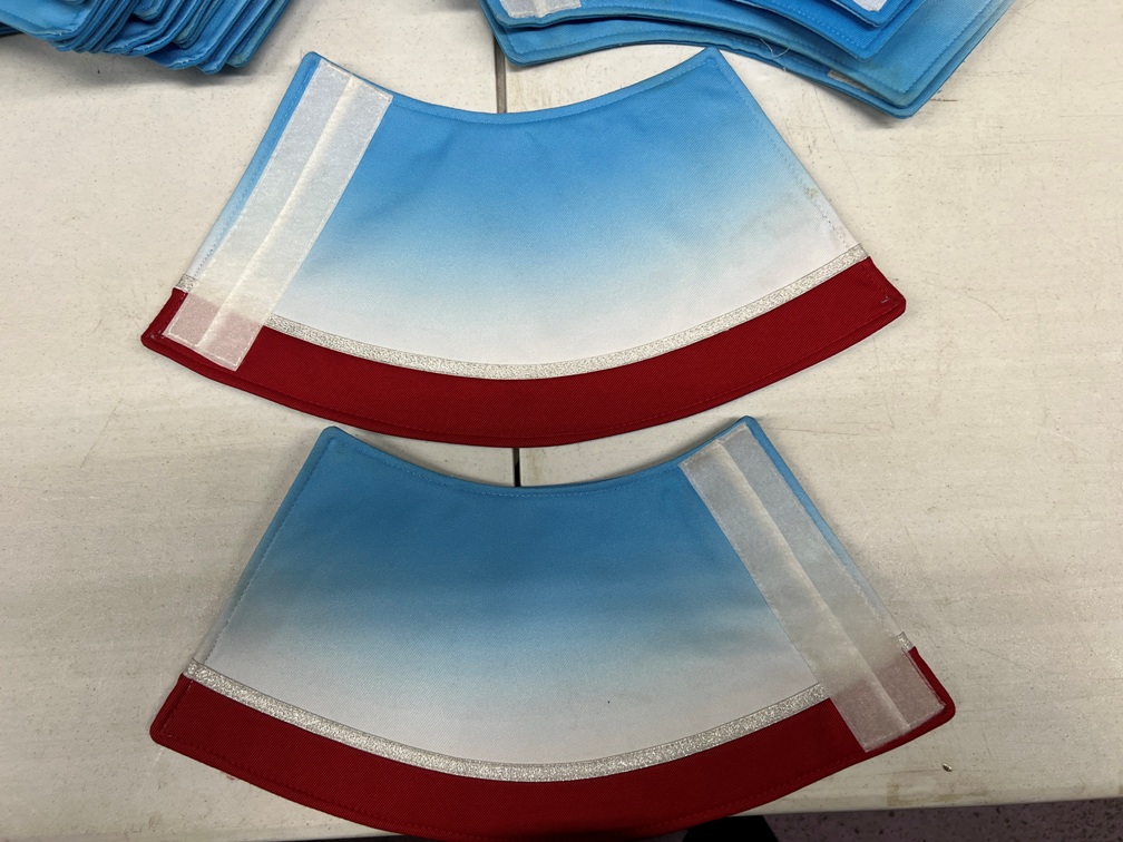 70 gently used Red, White and Blue gauntlets