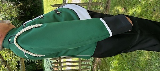 100+ Adult-Size Green, Black & White Uniform Jackets