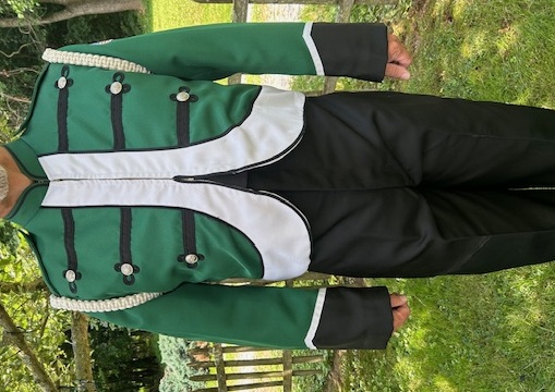 100+ Adult-Size Green, Black & White Uniform Jackets