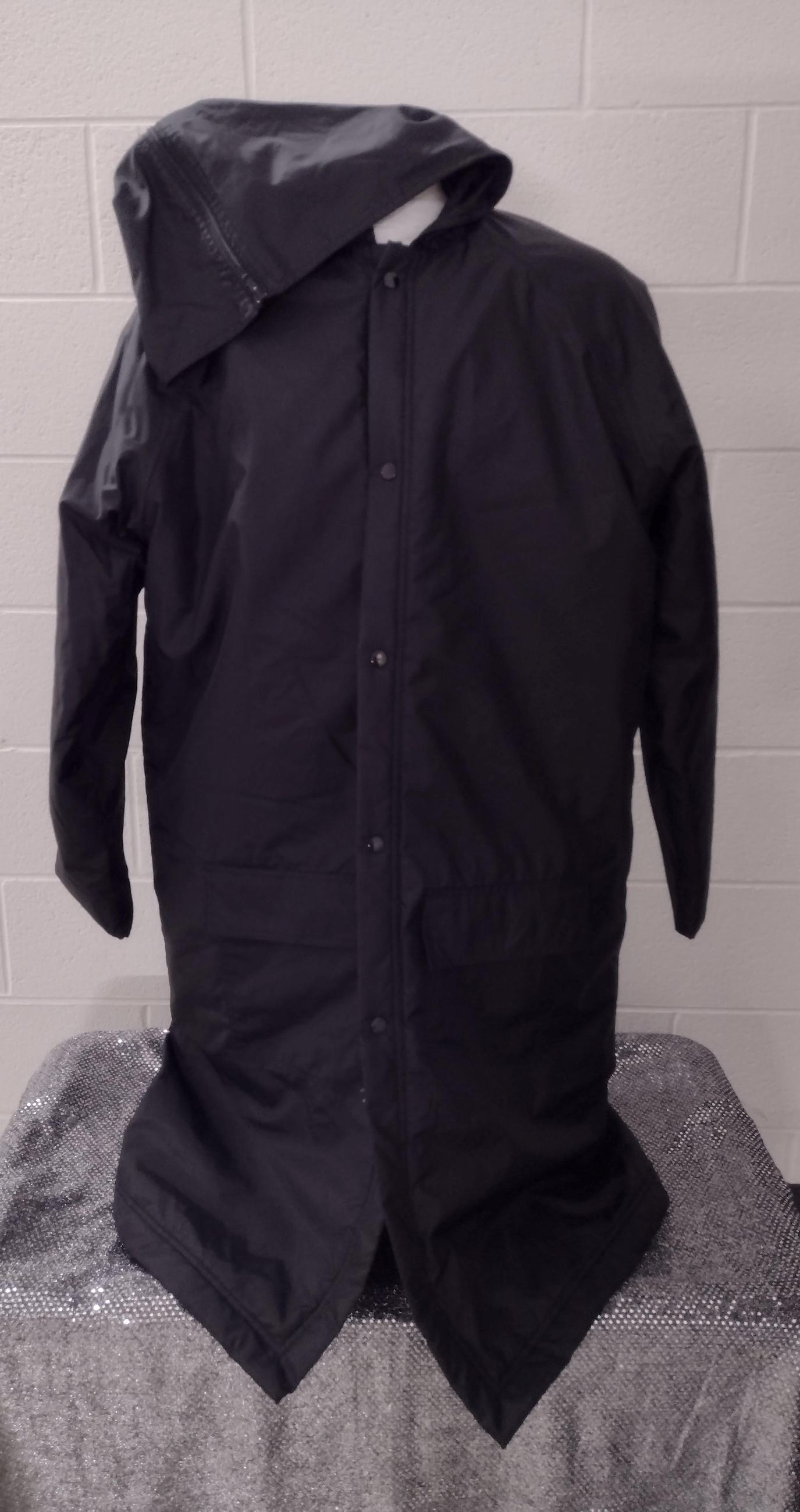 Marching Band Rain Jackets/Set of 107 This is a lot of black, Thinsulate-lined, snap-front rain jack