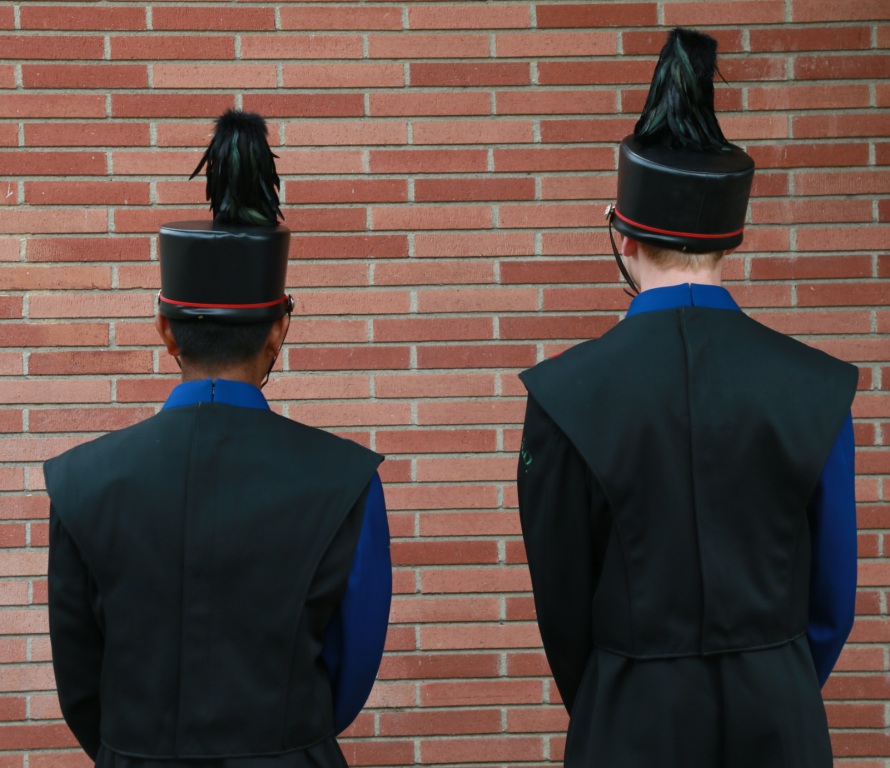 Set of 250 Black, Blue, Red, Green Marching Band Jackets