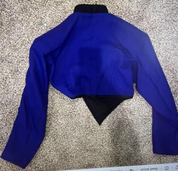 Set of 90 Purple and Black Used Marching Band Uniforms