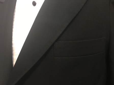 Set of Approximately 80 Black Tux Jackets (matching pants available)