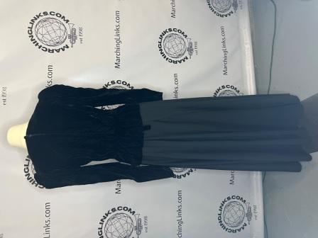 47 Black Velour Concert, Choir or Orchestra Tops and Black Skirts