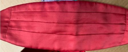 Set of 58+/- Red Cummerbunds and Bow Ties Item Description: This is a set of approximately 58 used, 