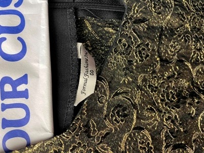 Black/Gold Lace Dresses
