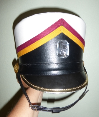 Set of 240+/- marching band shakos