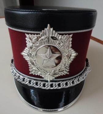 Set of 70 Maroon and Black Shako Marching Band Hats Item description: These set consists of 70 used,