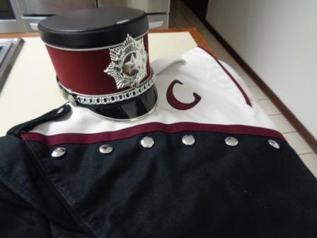 Set of 70 Maroon and Black Shako Marching Band Hats Item description: These set consists of 70 used,