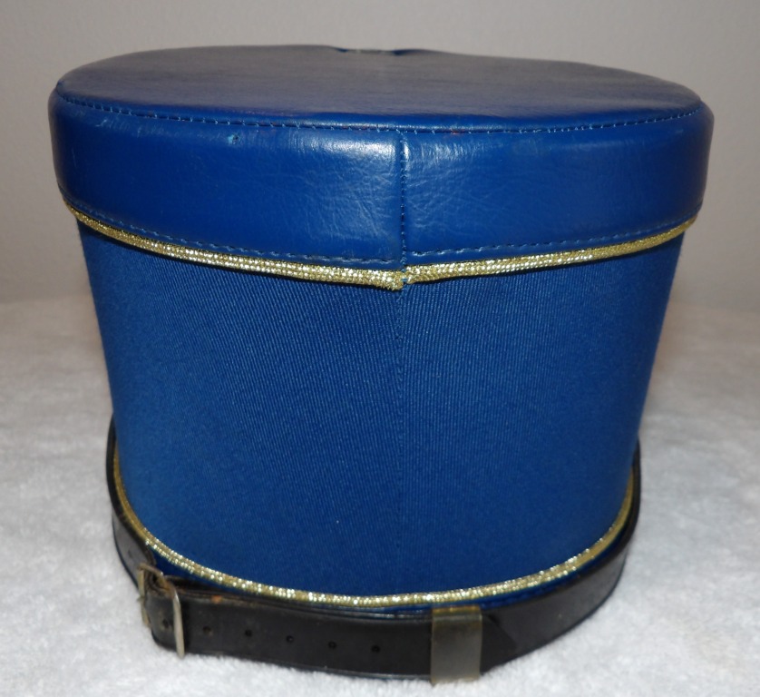 Set of 100 Blue/Gold Fruhauf Band Shako Hats